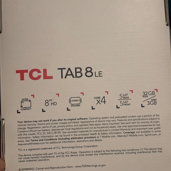 TCL TAB 8LE - Picture 4 of 4